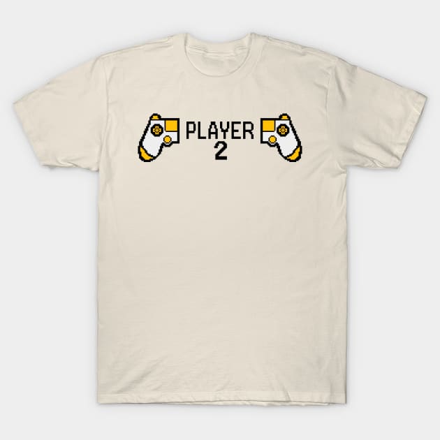 Player 2 T-Shirt by Veyiive